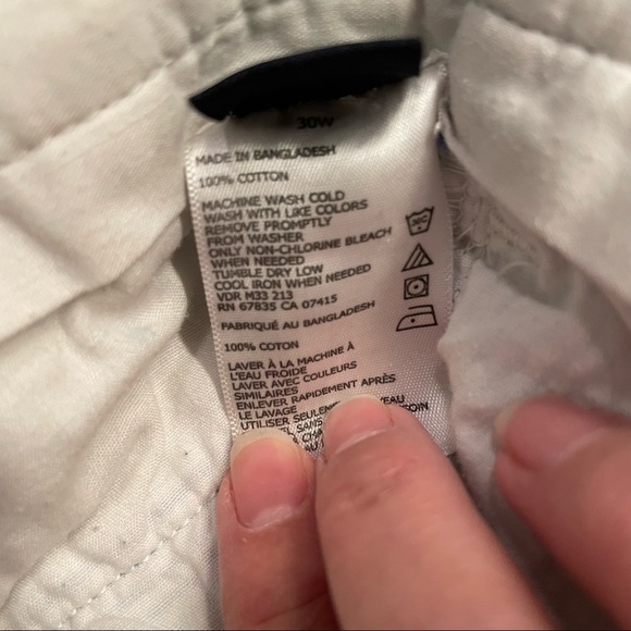 Nautica Seersucker Shorts Blue and White Striped A Bit Trimmer Fit Style Size 30 - Picture 11 of 11